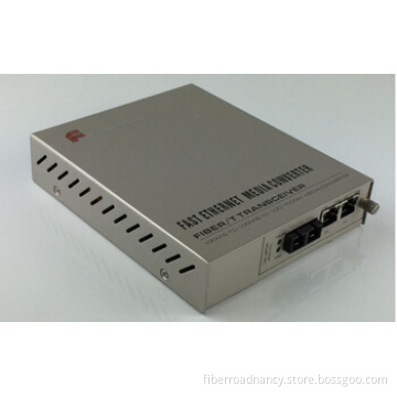 2-Port 10 / 100base-TX To 100base-FX Media Converter Remote Standalone